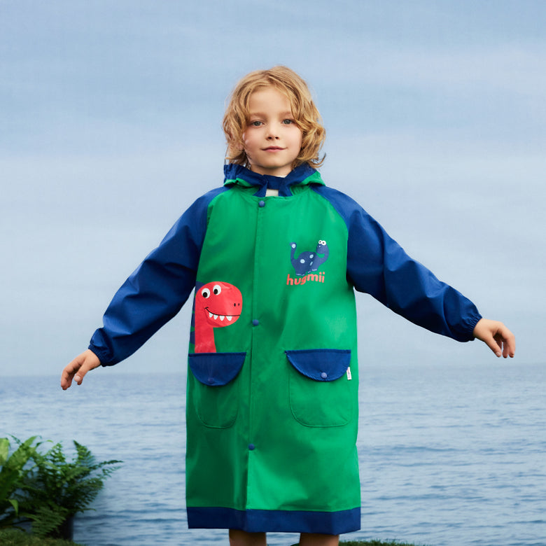Hugmii Dinosaur Raincoat for Kids
